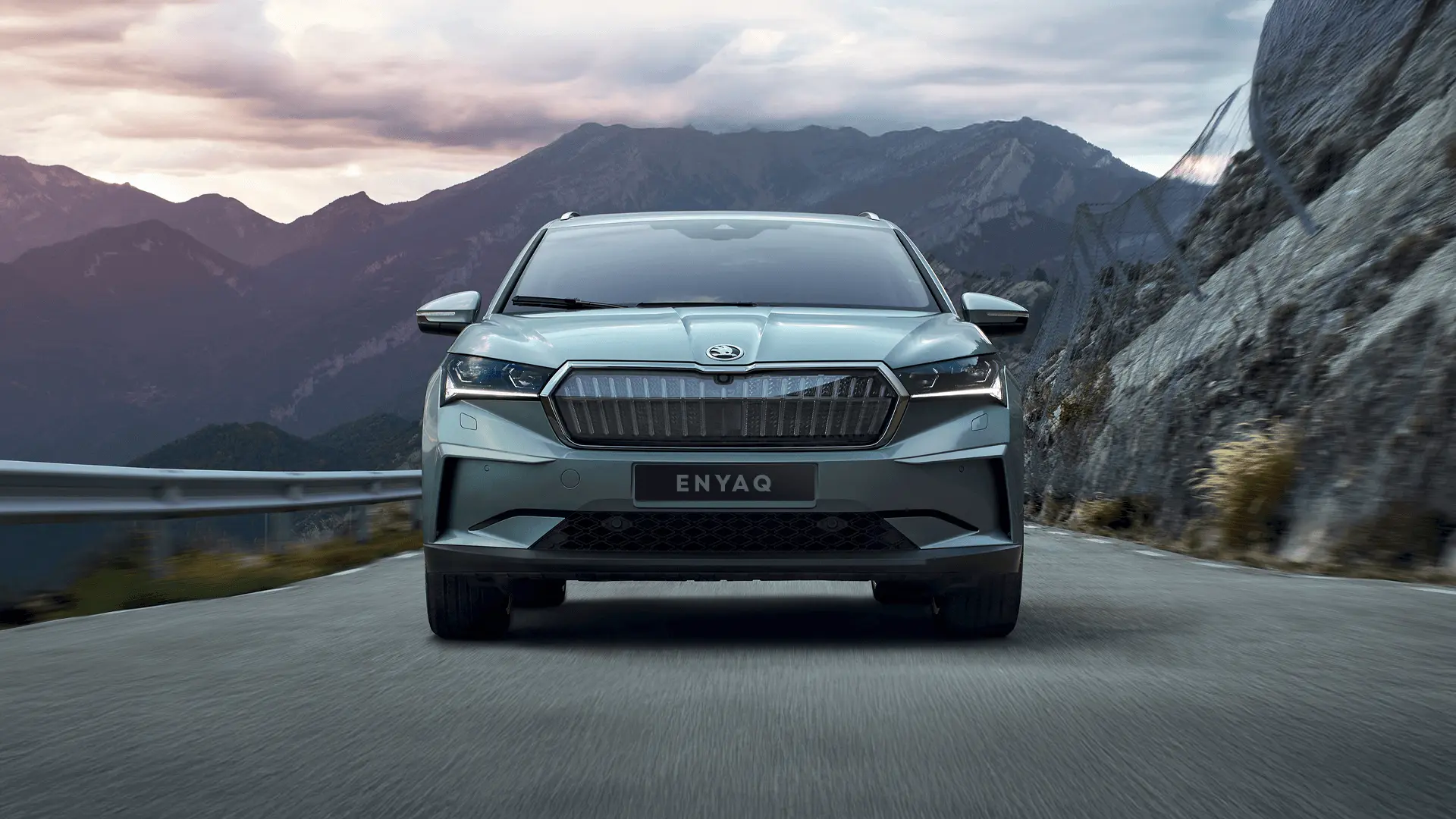 Škoda EV Lounge background